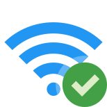 Wi-Fi verbunden icon