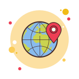 Worldwide Location icon