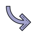 Curved Arrow icon