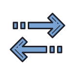 Sorting Arrows Horizontal icon