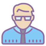 School Director Male Skin Type 3 icon