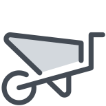 Wheelbarrow icon