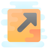 Externer Link Quadrat icon