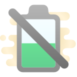 Nessuna batteria icon