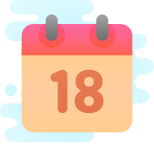 Calendário 18 icon