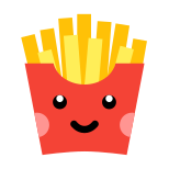 Kawaii French Fries icon