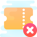 Supprimer ticket icon