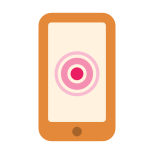 触摸屏智能手机 icon