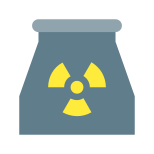 Central nuclear icon