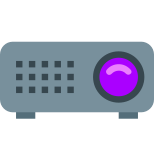 Proyector de video icon