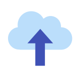 Carica su Cloud icon