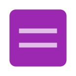 Equals icon