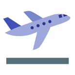 Flugzeug Abflug icon