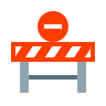 Road Closure icon