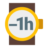 マイナス1時間 icon