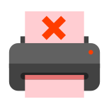 Drucker ohne Papier icon