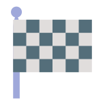 마침 국기 icon