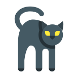 Schwarze Katze icon