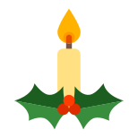 Weihnachtskerze icon