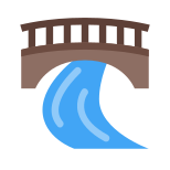 Fußgänger-Brücke icon