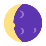 Luna crescente icon