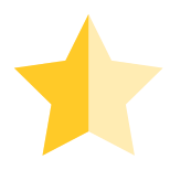 Star Half Empty icon