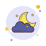 Notte Parzialmente Nuvolosa icon
