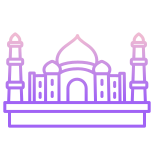 Taj Mahal icon