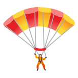 降落伞表情符号 icon