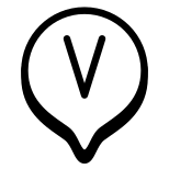 Маркер V icon