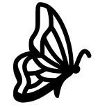 Butterfly Side View icon