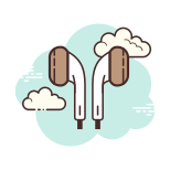 Earbud Headphones icon