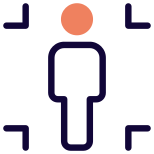 Crop function of user handling computer layout icon