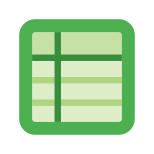 Spreadsheet icon