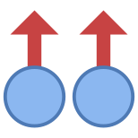 2 本指で上にスワイプ icon