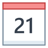 Kalender 21 icon