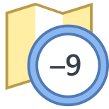 Zeitzone -9 icon