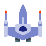 Navicella combattimento spaziale icon