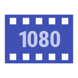 1080p HD icon