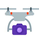 Drohne mit Kamera icon