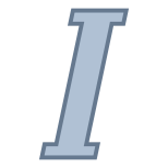 Italic icon