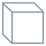 Vue orthogonale icon