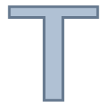 Text icon