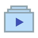 Lista de reproducción de vídeos icon