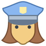 Policeman Female icon