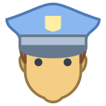 Polizist Männlich icon