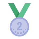 Medal Second Place icon