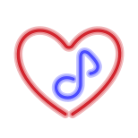 Music Heart icon