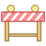 Barrage routier icon