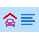 Tarjeta de seguro de coche icon